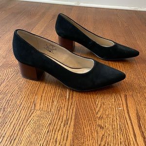Hush puppies suede heels